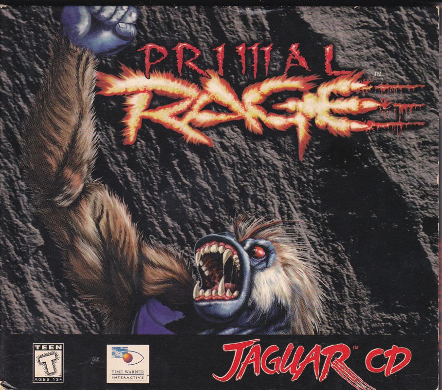 Primal Rage (CD) box art for Jaguar